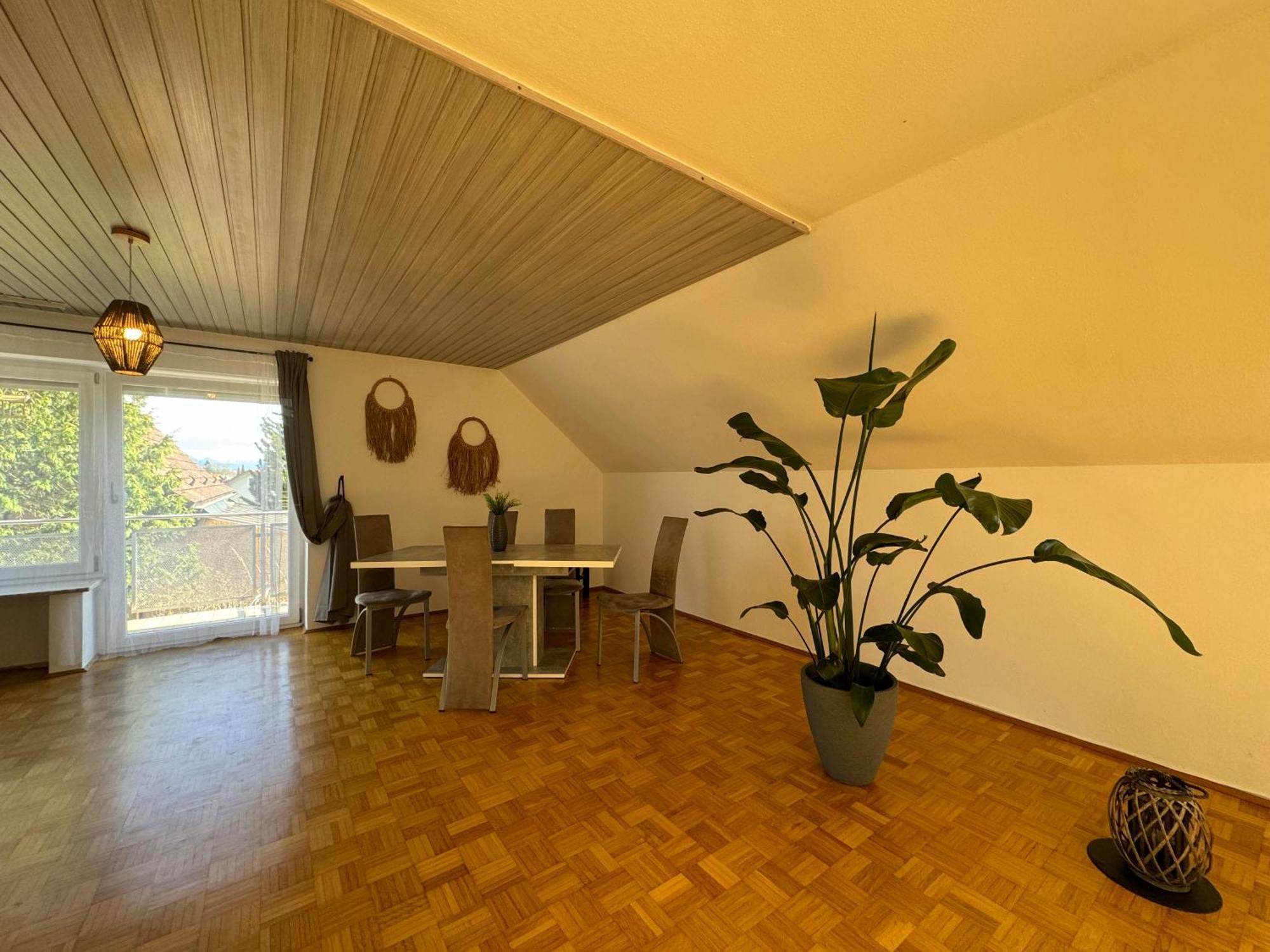 Fewo Boho 110 Qm Mit Bergblick 3 Min Bahnhof Leilighet Laufen Eksteriør bilde
