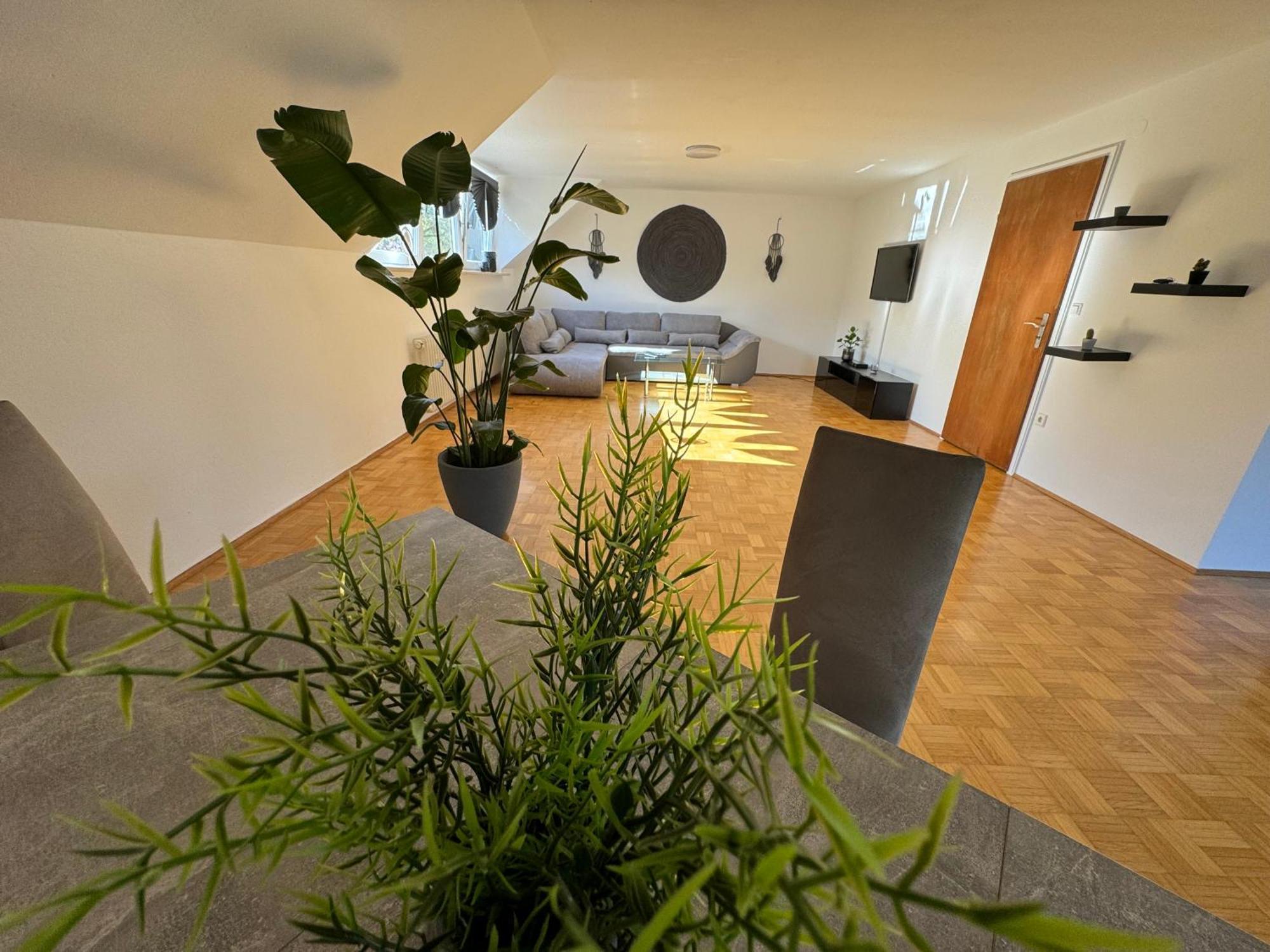 Fewo Boho 110 Qm Mit Bergblick 3 Min Bahnhof Leilighet Laufen Eksteriør bilde